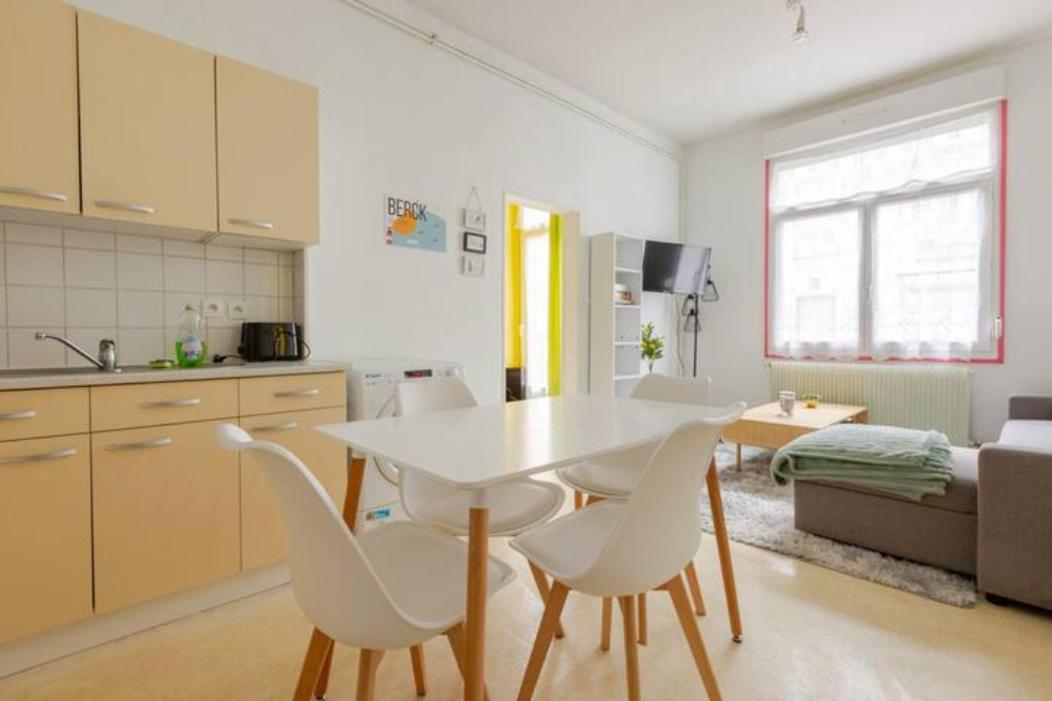++++ Central Charmant 70M2 Avec Balcon, Mer A 200 M Et Rue Pietonne A 300 M ++++ Berck المظهر الخارجي الصورة