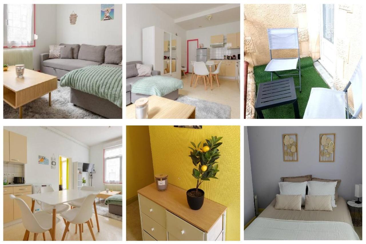 ++++ Central Charmant 70M2 Avec Balcon, Mer A 200 M Et Rue Pietonne A 300 M ++++ Berck المظهر الخارجي الصورة